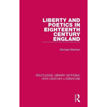 Liberty and Poetics in Eighteenth Century England by Michael Meehan Pa