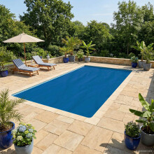 vidaXL Solar Poolabdeckung Hochwertig 800 x 400 cm 200 μm Quadratisch