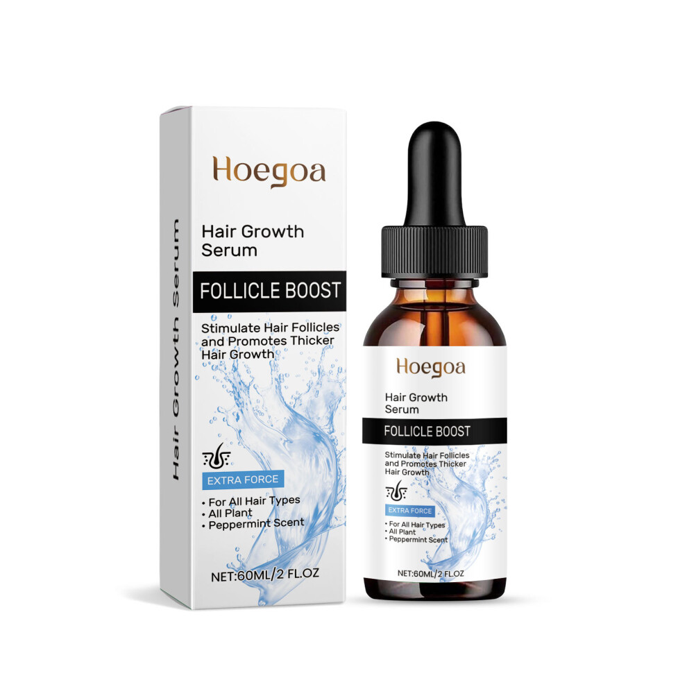 (60ml) Hoegoa Hair Care Essence Gentle nourishing care for dry and frizzy hair, smooth, shiny and fluffy hair essence