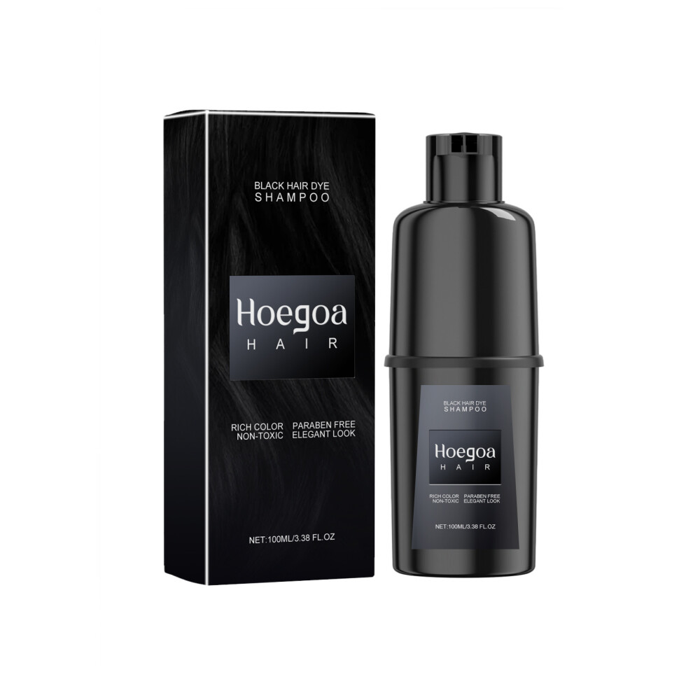 (Black 100ml) Hoegoa Hair Shampoo Mild DIY easy-to-color hair shampoo
