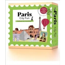 Paris City Fun Build your minicity and play Paperback Book