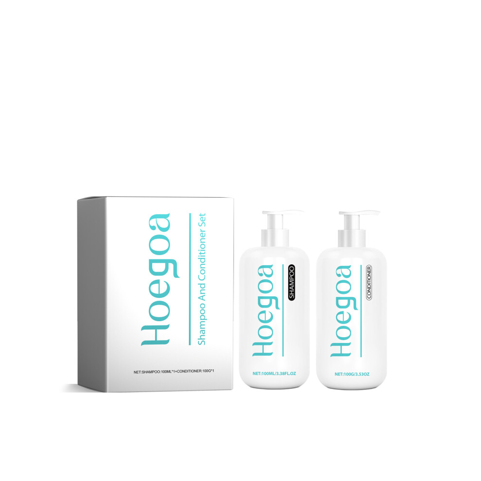 (Suit) Hoegoa hair care set Deeply moisturizing, smooth, bright and refreshing shampoo and care set