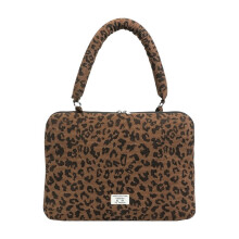 Mode Luipaardprint Laptop Schoudertas Tablet Sleeve Case 13.3 14inch Laptop Schoudertas Notebook Case