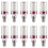 20Pcs E14 LED Corn Bulb 12W Corn Bulb Replace Halogen Lamps Small Screw-in   Efficient Bulb White Light 3