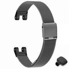 Correa de metal compatible con Garmin Lily, correa de malla milanesa, repuesto con herramienta