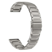 Kompatibel für Huami Amazfit Bip 5 Uhrenarmband, verstellbares Titanfarben-Edelstahl-Metall-Uhrenarmband