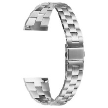 Kompatibel mit Huawei Watch GT 2 46 mm Edelstahl-Uhrenarmband mit drei Perlen