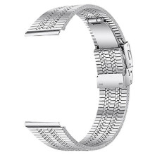 Kompatibel mit Huami Amazfit GTR 47 mm Uhrenarmband, Faltschließe aus Edelstahl
