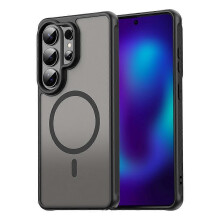 Compatible con Samsung Galaxy S26 Funda ultra magnética Anti Drop PC + TPU Funda para teléfono