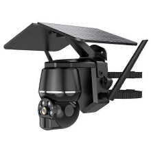 Q7 Draadloze WiFi 2MP HD-camera Buitenbewakingscamera op zonne-energie