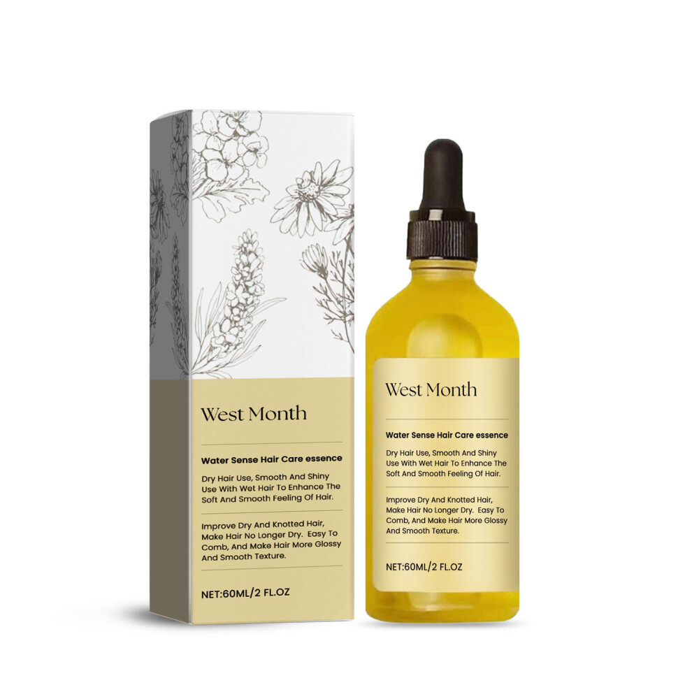 (60ml) West&Month Rosemary Hair Care Oil Hair Care Moisturizing Hair Gentle Nourishing Hair Care Oil