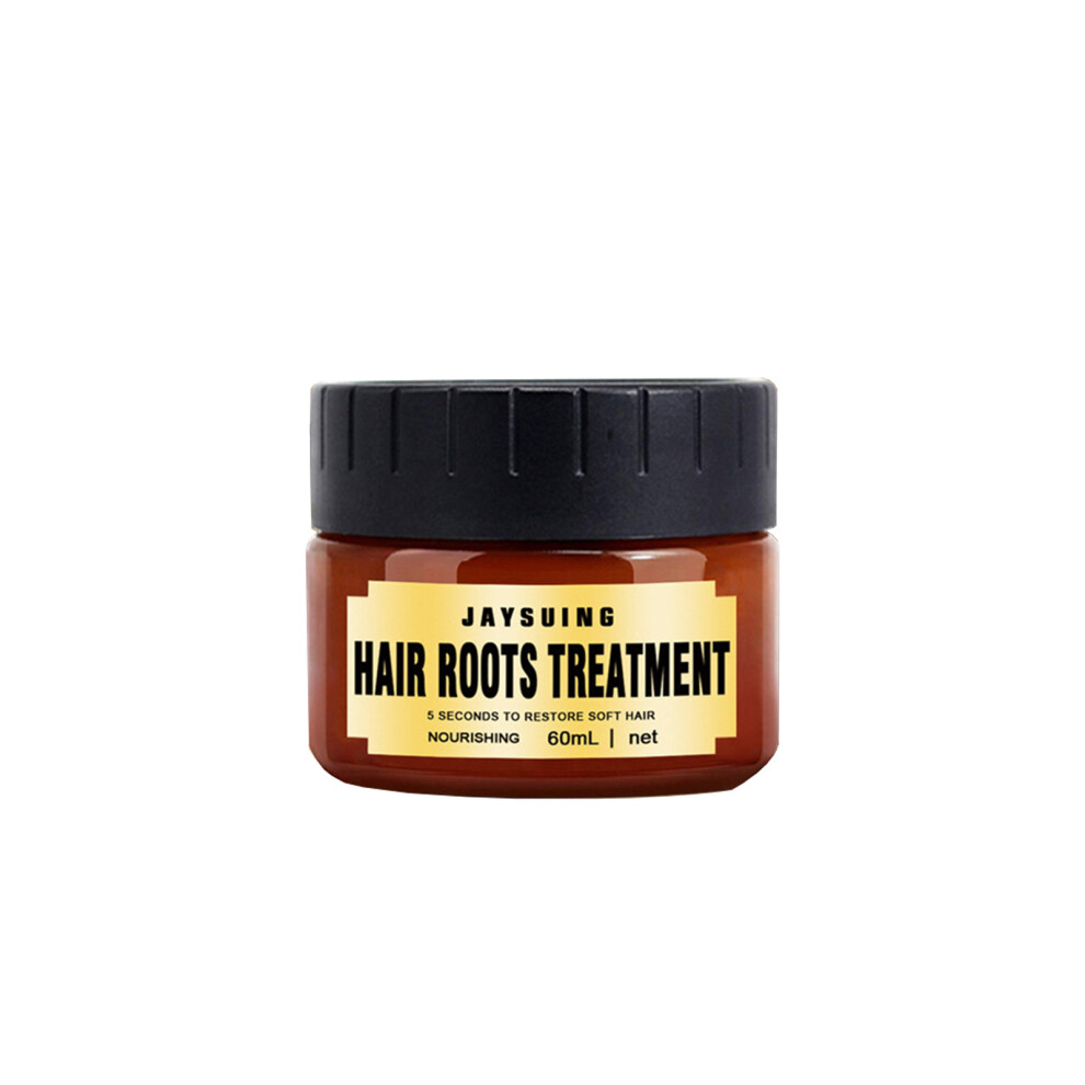 (60ml) Jaysuing Smooth Hair Conditioner Nourish and smooth hair, improve hair quality, care for frizzy hair, natural glossy hair care