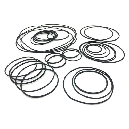 150PCS Universal Mix Cassette Tape Machine Belts Assorted Common Flat Rubber Belt for Recorders CD DVD Drive