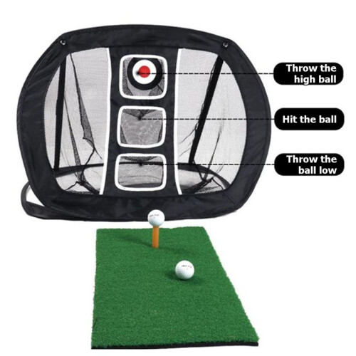 Portable Foldable  Chipping Practice Net-Multi-Pocket Target Design, Suitable for  Chipping Practice 2