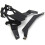 Motorcycle Navigation Bracket GPS Phone Holder Plate Mounting Kit USB Charging for  R 1200 RT 2010 2011 2012 2013 6