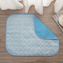 (Light Blue, XS 40.64*307.34cm) Summer Cooling Mat And Bed for Dogs, Cats And Rabbits - Non-Stick, Moisture-Proof And Scratch-Resistant Pet Sleeping
