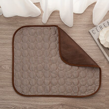 (Coffee, L 71.12* 55.88cm) Estera y cama refrescante de verano para perros, gatos y conejos: dormir para mascotas antiadherente, a prueba de