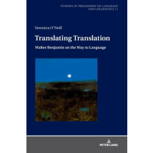 Translating Translation Walter Benjamin on the Way to Language Hardcov