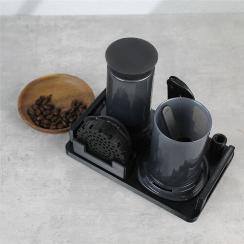 Coffee Utensil Storage Rack for  Coffee Maker Coffee Storage Caddy Coffee Filter Holder 1