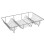 Grey Stainless Steel Wire Dish Drainer Rack for Kitchen Countertop 1