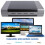 Caixa de Gabinete para HDD SSD de 5,25 Polegadas USB 3.0 para , Suporte para DVD, SSD, HDD, Caixa para Disco Rígido, 16 Velocidades, Plugue UE 2