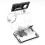For  Action 3 Action 4 Action Camera Waterproof Case Diving 40M Depth Cold Shoe Opening Design 7