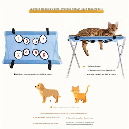 Small and Medium Pet Grooming Fixed Hammock, for Cats and Dogs, with Its Own Fixed Bracket. 2
