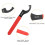 6x Coilover Spanner Wrench Set Adjustable C-Shape Shock Spanner Hook Wrench Tool 5