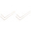 Copper Dowsing Rod Pure Copper 4PCS Divining Rods - for Divining Water, Treasure(A) 1