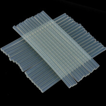 High Viscosity 20pcs 7 x 100mm Non-Toxic EVA Clear Hot Melt Glue Sticks for Hot-Glue Gun Glue Album DIY Adhesive Repair Tools, Transparent