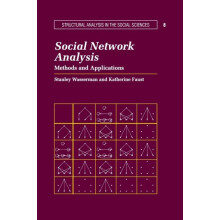 Social Network Analysis 1ed by Stanley Wasserman Paperback Book