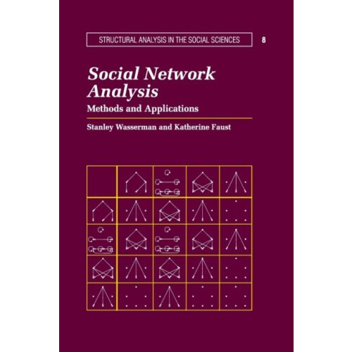 Social Network Analysis 1ed by Stanley Wasserman Paperback Book