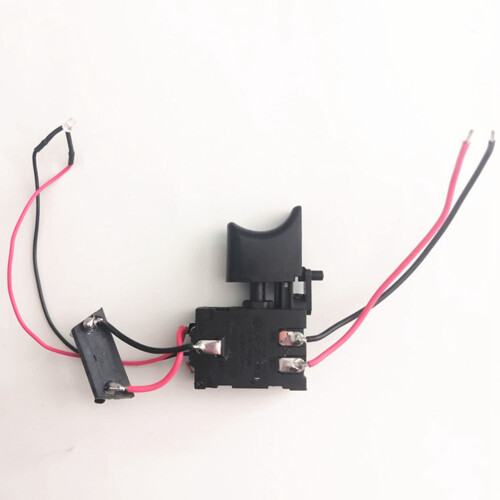 2X 7.2V- 24V Drill Speed Controller Drill  Lithium Battery Cordless Drill Speed Control Trigger  with Light 2