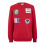 Diadora (S, Red) Diadora Mens Sailing Patch Regular Long-Sleeved Sweatshirt 1