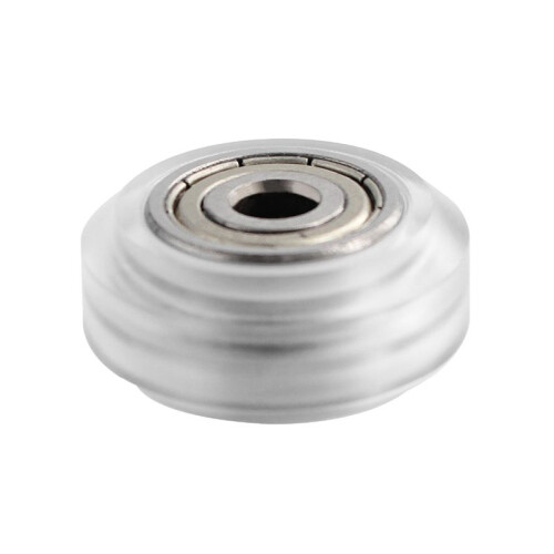 40Pcs 3D Printer Clear Polycarbonate Wheel Plastic Pulley Linear Bearing for  CR-10 S5  3 Pro Printer