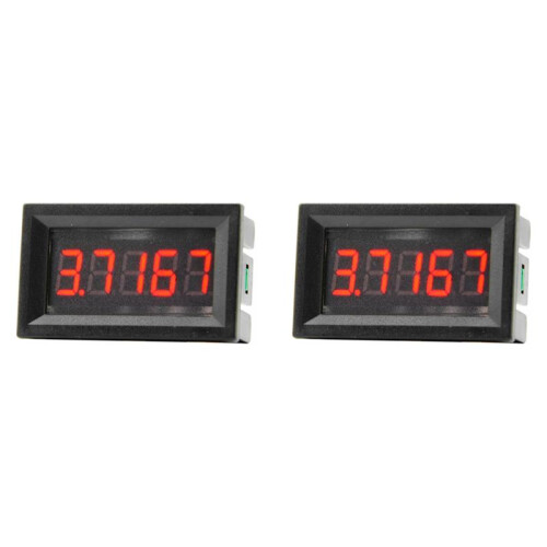 2X Digital 0.56Inch LED Display 5 Bits  0-33.000V Voltmeter Voltage Meter Tester