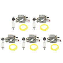 5X Carburetor for 340 345 346 350 353 Chain Saw Rep 503283208 Zama Carburetor