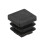 72 Pcs 15mm x 15mm Plastic Square Caps Tube Pipe Inserts End Blanking 3