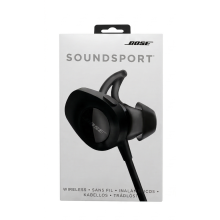 Kompatibel med Bose Sound Sport Earbuds – Sort | Bluetooth, Parring, Svedafvisende, 6 timers batterilevetid (761529-0010)