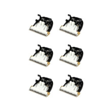 6x keramická střihací hlava/čepel (40 mm, 24 zubů) pro zastřihovač/zastřihovač zvířat