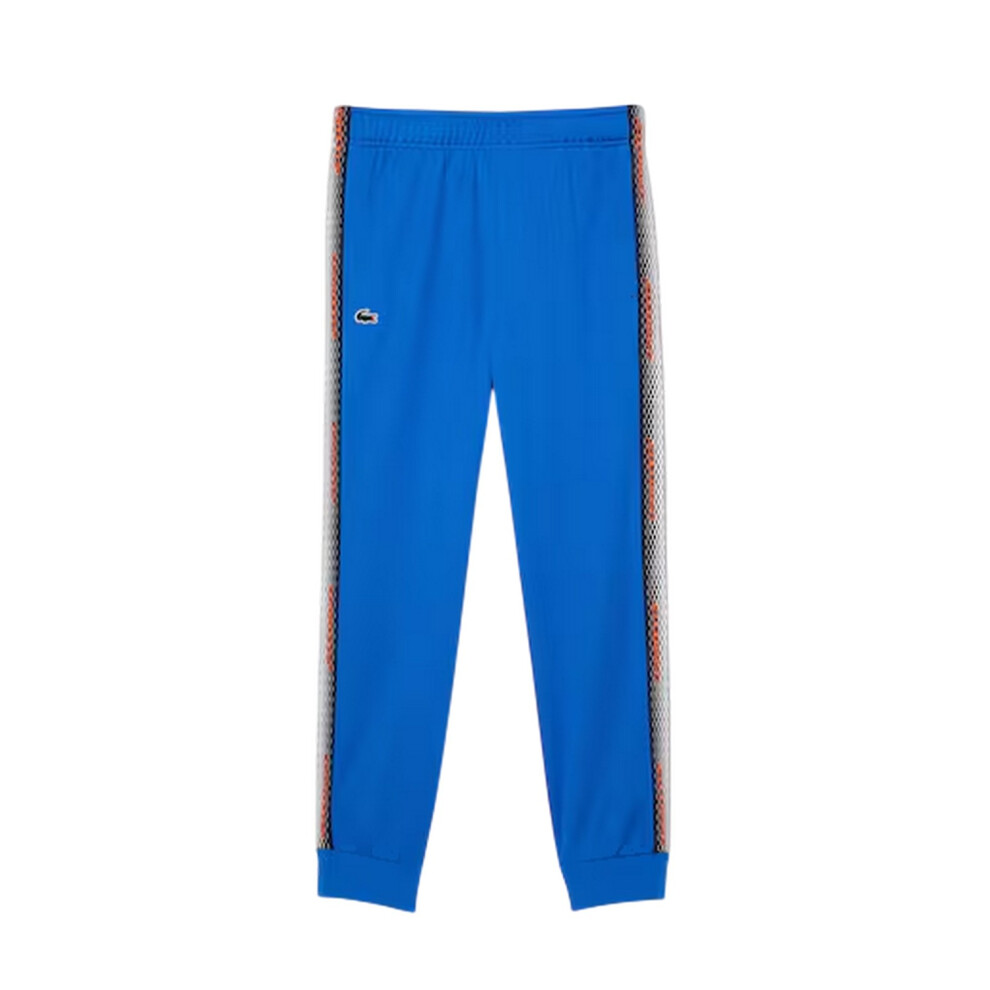 Lacoste (Xxl R, Blue) Mens Logo Tapered Tennis Tracksuit Bottoms
