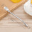 2X Stainless Steel Drinking Straw Filter Handmade Herb Mate Tea Light Bulb Gourd Washable Practical Tea Tools 8