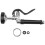 Spruzzatore pre-risciacquo per rubinetto da cucina professionale, cromato (nero) 1