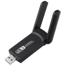 Klucz sprzętowy Wi-Fi USB 3.0 o prędkości 1200 Mbit/s, 2 anteny i kompatybilność 5 GHz/867 Mbit/s + 2,4 GHz/300 Mbit/s