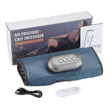 Masaj pneumatic electric wireless pentru gambe, masaj termic cu infraroșu, fizioterapie, compresie cu aer încălzit, masaj cu vibr