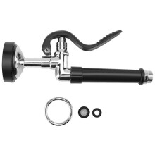 Pulverizator de pre-clătire pentru robinet de bucătărie comercial, cromat (negru)