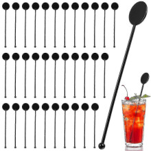 100 st. cocktailrörstavar, drinkmixerpinnar för kaffe, whisky, mjölk, juice