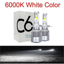 Muxall 2 stk. billyspærer H4 H7 9003 HB2 H11 LED H1 H3 H8 H9 880 9005 9006 H13 9004 9007 bilfrontlys