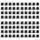 Rubber Anti Vibration Isolator Absorber Base Foot Pad 80Pcs Black 1
