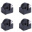 4X Plastic Case 22 Ohm 2 Pins PTC  Relay for Refrigerator 1